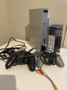 Play station 2 with games