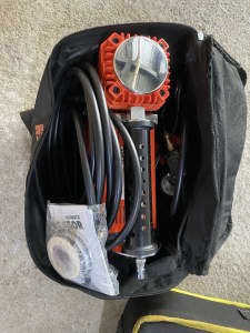 Brand new Ridge Ryder Air Compressor and mean mother Recovery kit