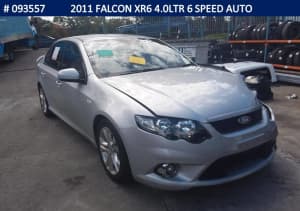 NOW WRECKING - 2011 FALCON XR6 4.0LTR 6 SPEED AUTO - STOCK 093557