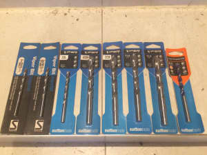 8x Brand New Sutton Tools Imperial Metric Drill Bits