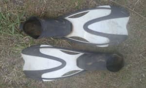 Medium size adult flippers $9 pair