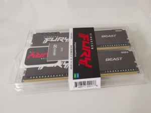 Kingston FURY Beast 16 GB (2 x 8 GB) DDR4-2666 CL16 2666MHz Memory