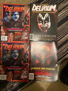 delirium magazines issues 9 to 26 all brand new