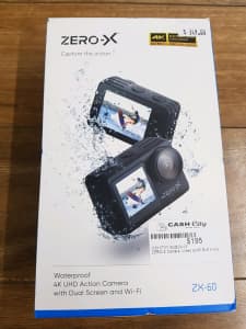 ZERO- X ZX-60 4K UHD ACTION CAMERA