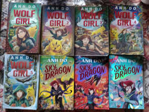Teen Girls Boys Books - Wolf Girl & Sky Dragon