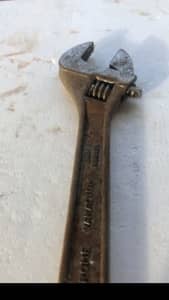 PENDING SOLD- Minimax Precious Tool adjustable Wrench 250mm