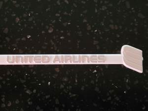 Vintage Rare United Airlines Swizzle Stir Sticks