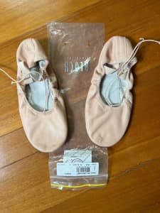 Bloch Prolite Leather Childrens Ballet Flat Size 3