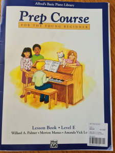 Alfreds Basic Piano Prep Course Level E $8