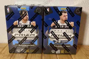 2xSealed 23-24 Prizm blaster box, NBA basketball cards 