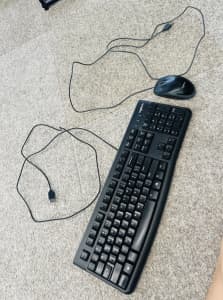 Logitech keyboard and mouse