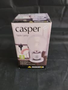 Casper Globe lamp New x2