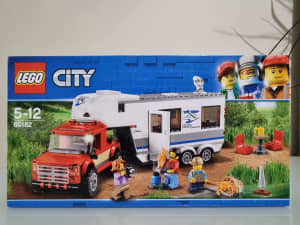 LEGO CITY PICK UP AND CARAVAN NEW SET 60182