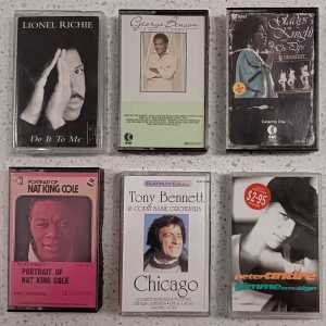 Vintage R&B/Soul/Jazz Cassette Tapes