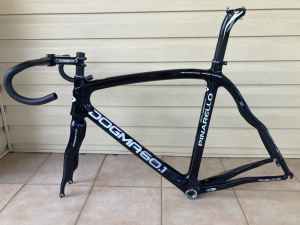 Road bike PINARELLO DOGMA 60.1 carbon bicycle cracked frame for parts