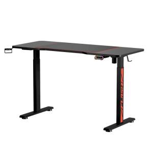 Artiss Electric Standing Desk Gaming Desks Sit Stand Table RGB Light
