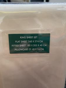 King Size Royal Opulence Sheet Set 1000 thread