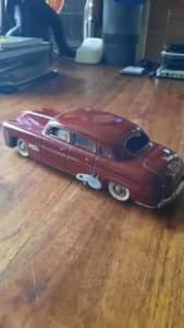 Tin Car made in West germany us zone in 1940s 50s Zimmerman