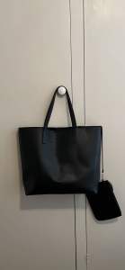 Black Tony Bianco Bag (with pouch)