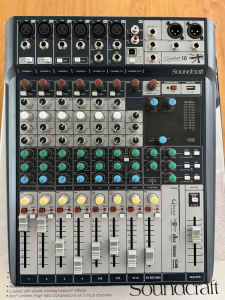 Soundcraft Mixer Signature 10 With USB And Lexicon FX