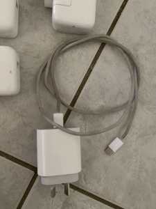 Apple charger heads