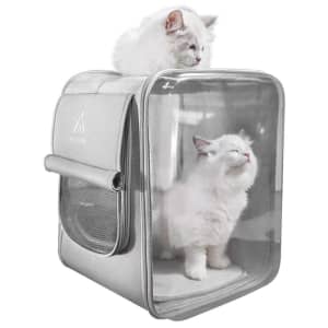 Pet Dog Cat Carriers Backpack Soft Sided Pet Travel Carrier Bag p...
