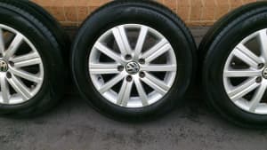 15 vw wheels and tyres 195/65r15 Golf Jetta Caddy