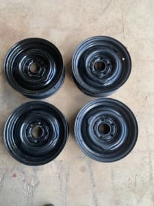 Early Holden Rims for sale - 13 x 4.5J - ROH, Set of 4.
