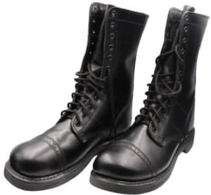 Mens Rothco Leather Jump Boots Black, 057200017216