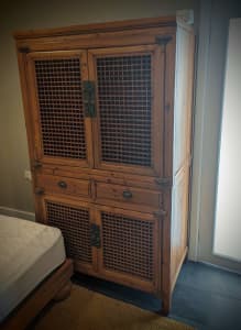 Classic oriental wardrobe, cabinet, TV/entertainment unit