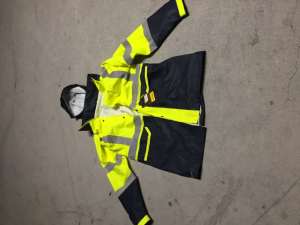 Workmans or tradie rain jacket , large size