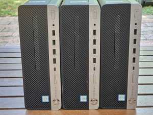 3 x HP desktop i7-7700, 256G SSD, 16G RAM, Win10 pro and Office21