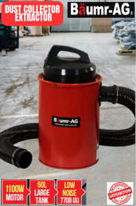 Dust Collector Extractor Woodworking Vacuum 50L Tank - Limited Stock