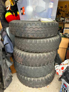 Toyota Troopy Rims (x4) and tyres