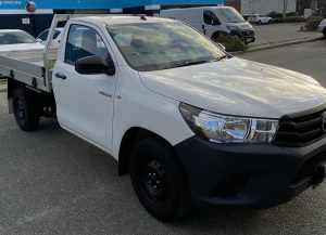 2018 Toyota Hilux Workmate 6 Sp Automatic C/chas