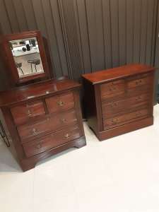 Dresser and Chest of Drawers 