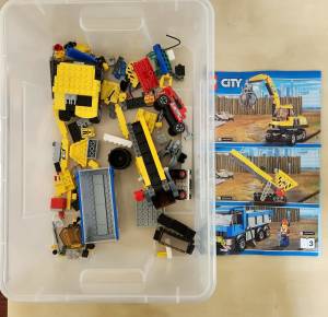 Lego pieces including City Lego and Bionicles parts $30
