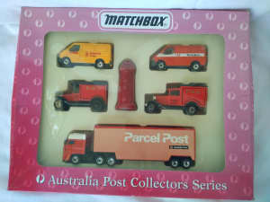 Australia Post Collectors Series - Vintage Diecast Matchbox cars set.