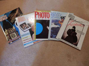 Australian Photo World magazines from 80s