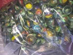Glass Playing Cats eye Marbles