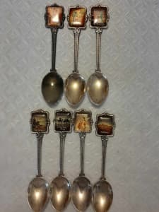 Catholic themed and novelty souvenir collectable spoons for sale!