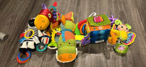 Assorted baby toys