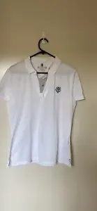 Tommy Hilfiger Women’s Polo T-shirt Slim Fit size L white colour