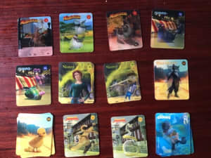 Woolworths DREAMWORKS HEROES collector cards $1 each