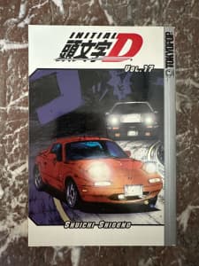 Tokyopop initial D Manga Volume 17 rare and out of print