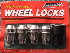 SpeedyWheels Closed Chrome Tapered Lock Nut
