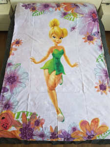 Tinkerbell single bed quilt cover set