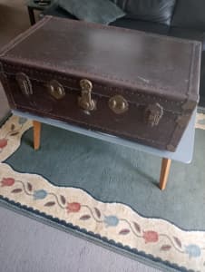 Old replica travelling chest 