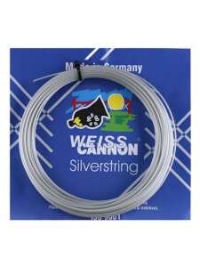 Weiss Cannon Silverstring tennis string set 1.25 mm gauge