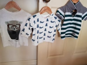 Kids clothes, size 0 and 1.